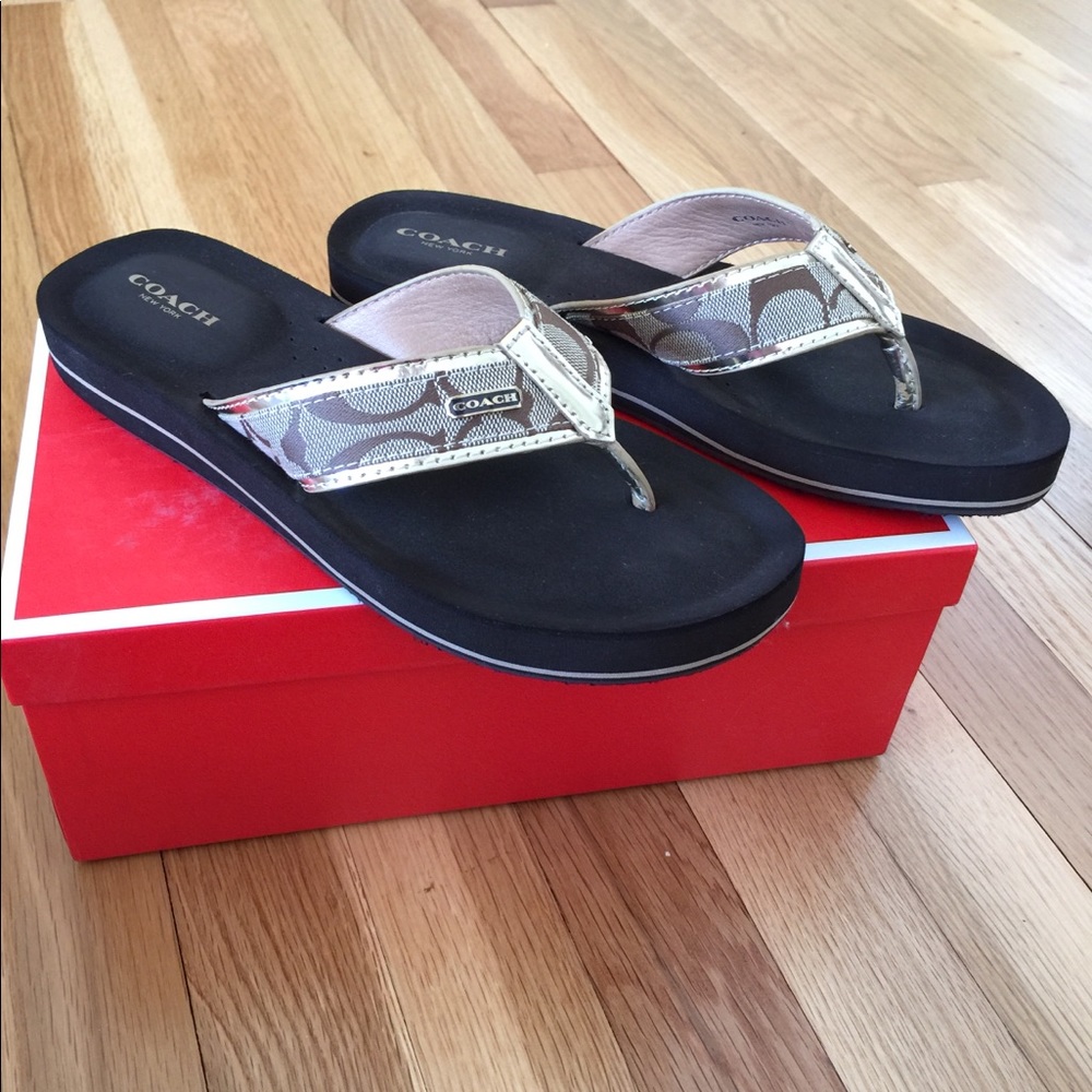 Classic Coach Sandals
